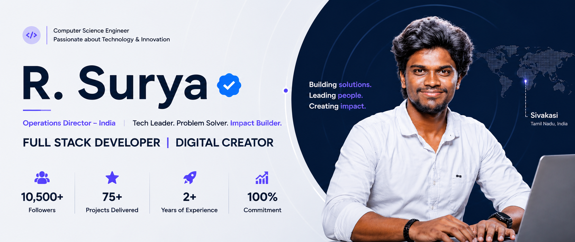 R Surya project banner